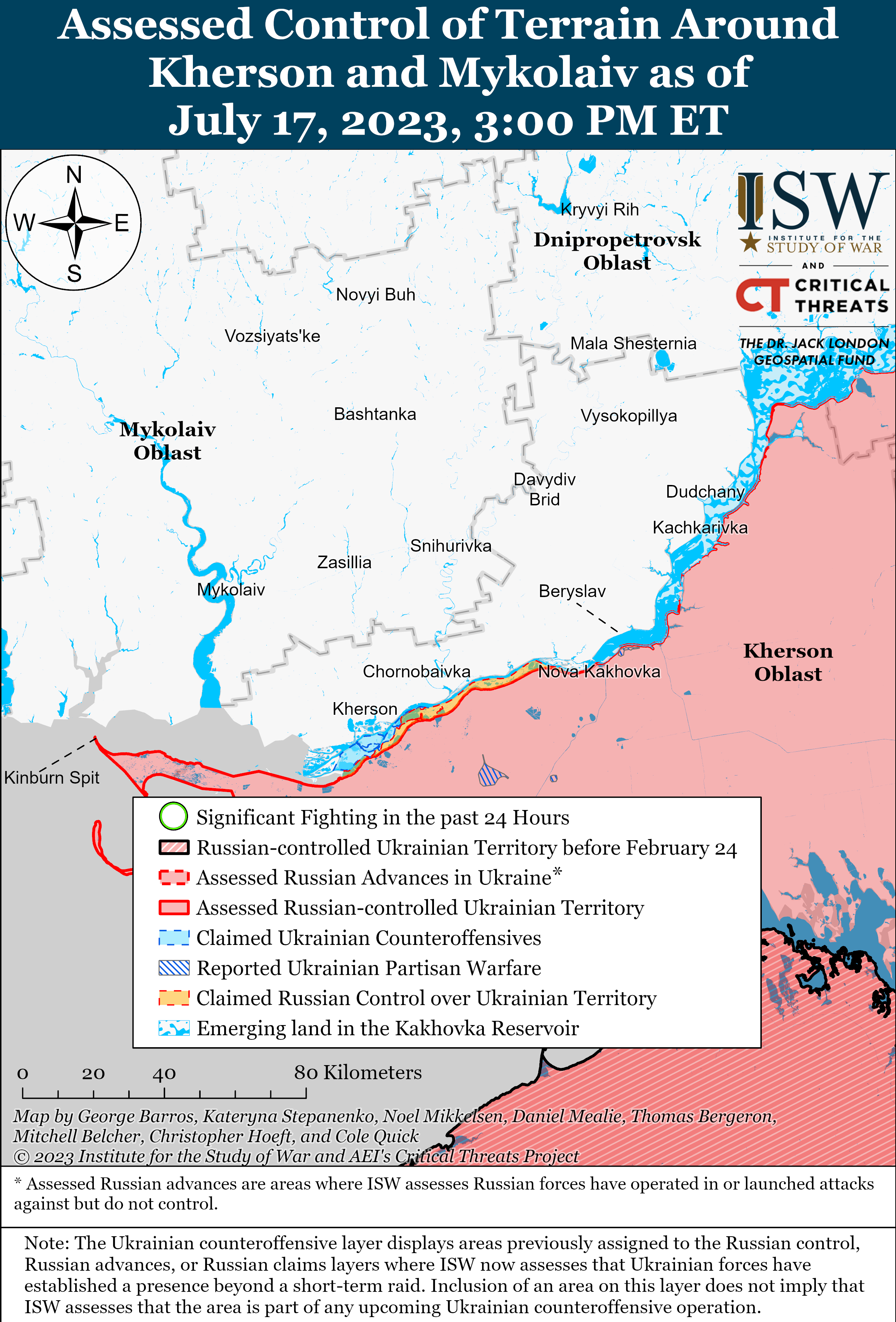 Russian Offensive Campaign Assessment, July 17, 2023 | Institute